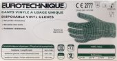 Detailinfo zu Eurotechnique Einweghandschuhe